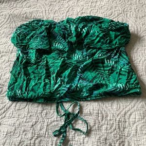 Green Summery Croptop